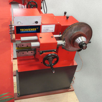 kualitas  1.1KW Industrial Dia 400mm Automotive Brake Disk Lathe 0.16mm/R Feeding Capatcity pabrik